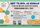 PENERIMAAN SANTRI BARU SDIT-TQ IAS TA 2021/2022