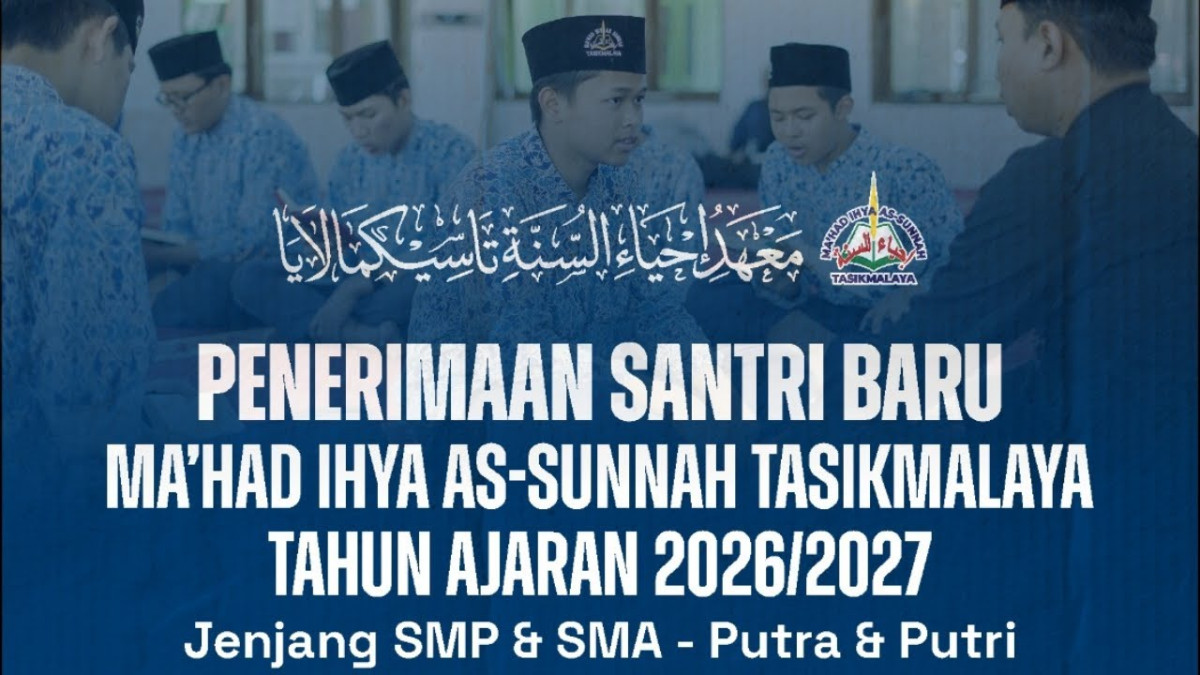 Penerimaan Santri Baru Tahun Ajaran 2026/2027