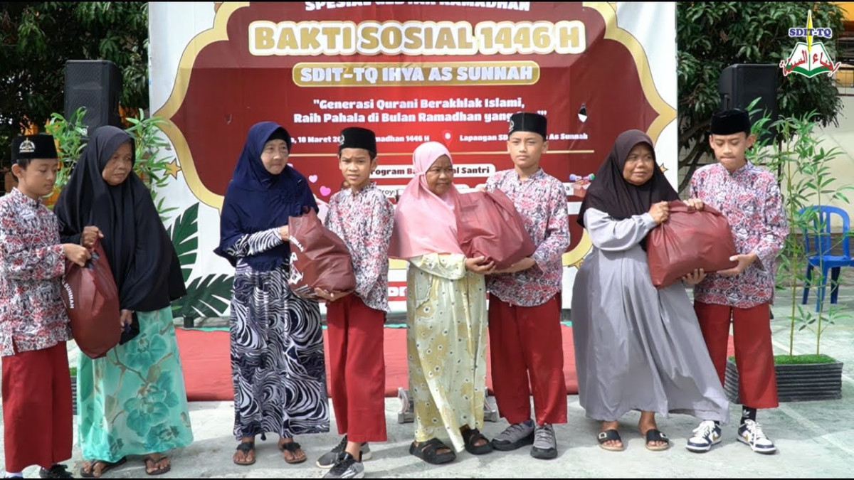 Bakti Sosial Ramadhan 1446 H - SDIT-TQ Ihya As Sunnah