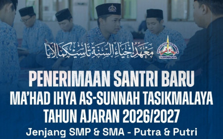Penerimaan Santri Baru Tahun Ajaran 2026/2027