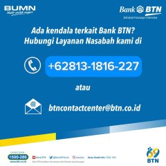 Cara buka BTN mobile Terblokir kartu ATM