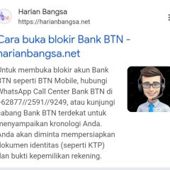 Cara membuka blokir aplikasi seluler btn