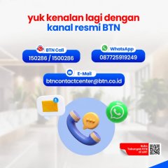 Akun BTN mobile terblokir karena salah pasword
