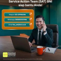 Cara untuk user BNI direct terkunci mobile token