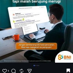 Begini cara untuk membuka user mobile token BNI direct terkunci